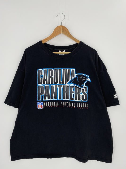 90's CAROLINA PANTHERS Made in USA Size XXL Vintage NFL T-shirt/ K6335
