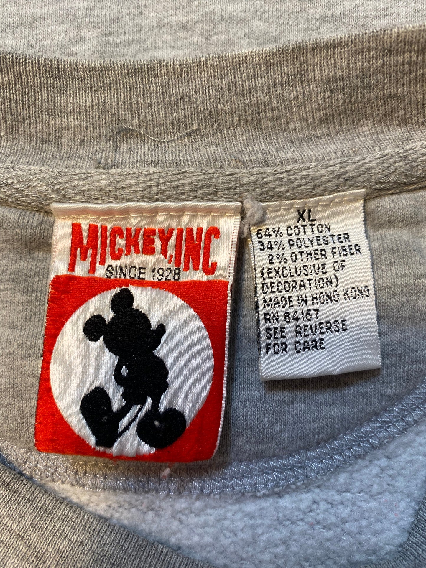 90's DISNEY MAGIC KINGDOM Size XL Vintage Sweat-shirt / E5429S