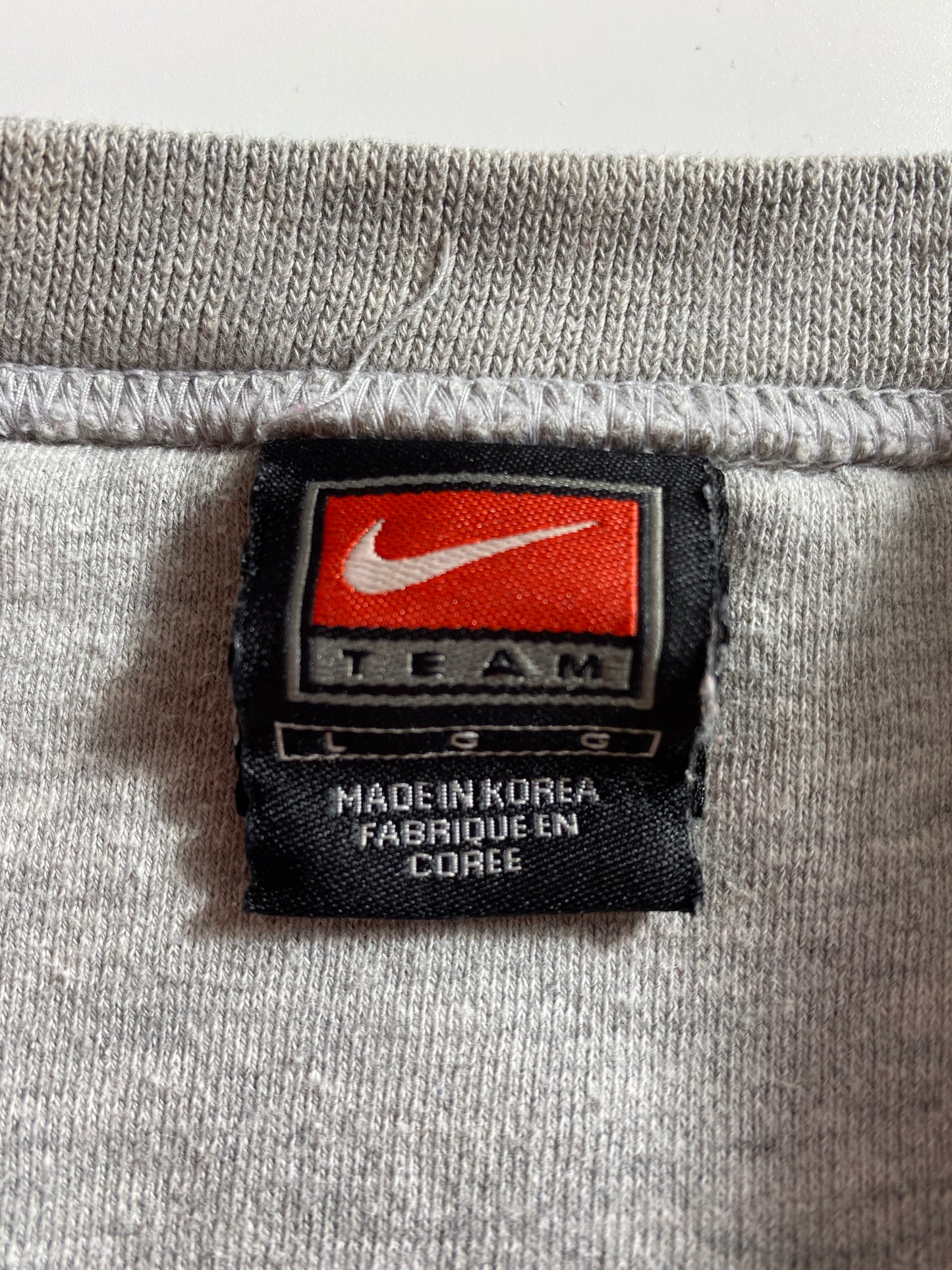 00’ NIKE Center Swoosh Size L Vintage Sweat-shirt / 7792