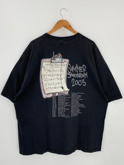 2003 Summer Sanitarium Vintage Music T-Shirt / 9750