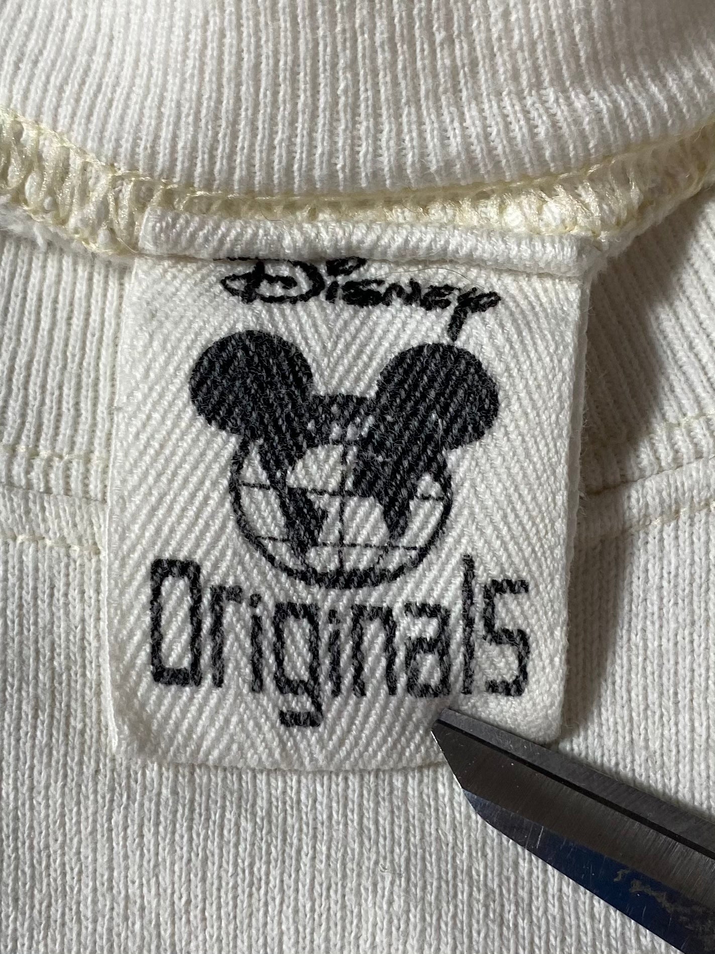90's DISNEY DISCOVER IT’S A SMALL WORLD Made in USA Size S/M Vintage Sweat-shirt / 8409