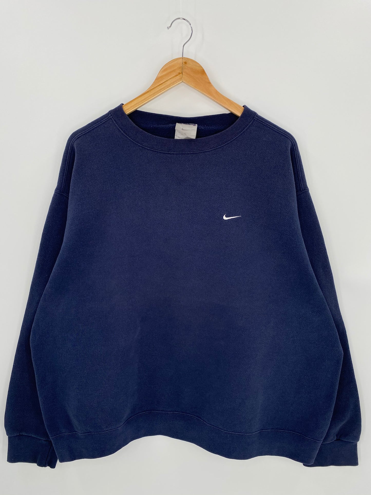 90’s NIKE Mini Swoosh Made in USA Size XL Vintage Sweat-shirt / 6894