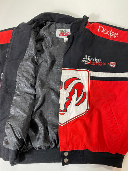 Vintage DODGE Size L Racing Jacket  / 7091
