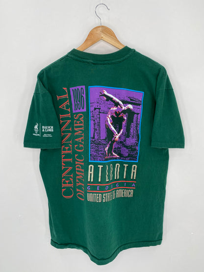 1996 Atlanta Olympic Size XL Vintage T-Shirt / 6338
