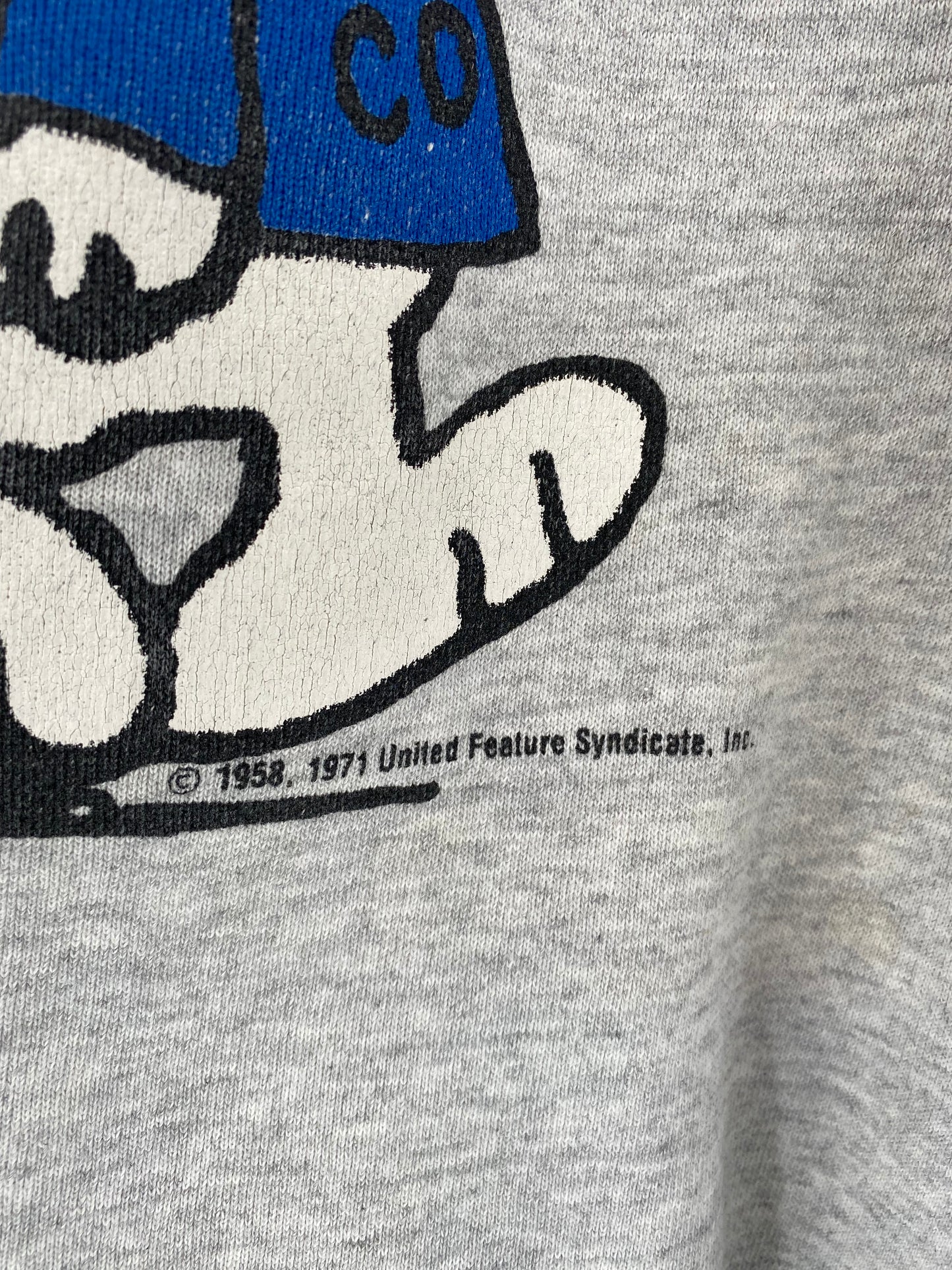 80’s SNOOPY Made in USA Size XL Vintage Sweat-Shirts / K807