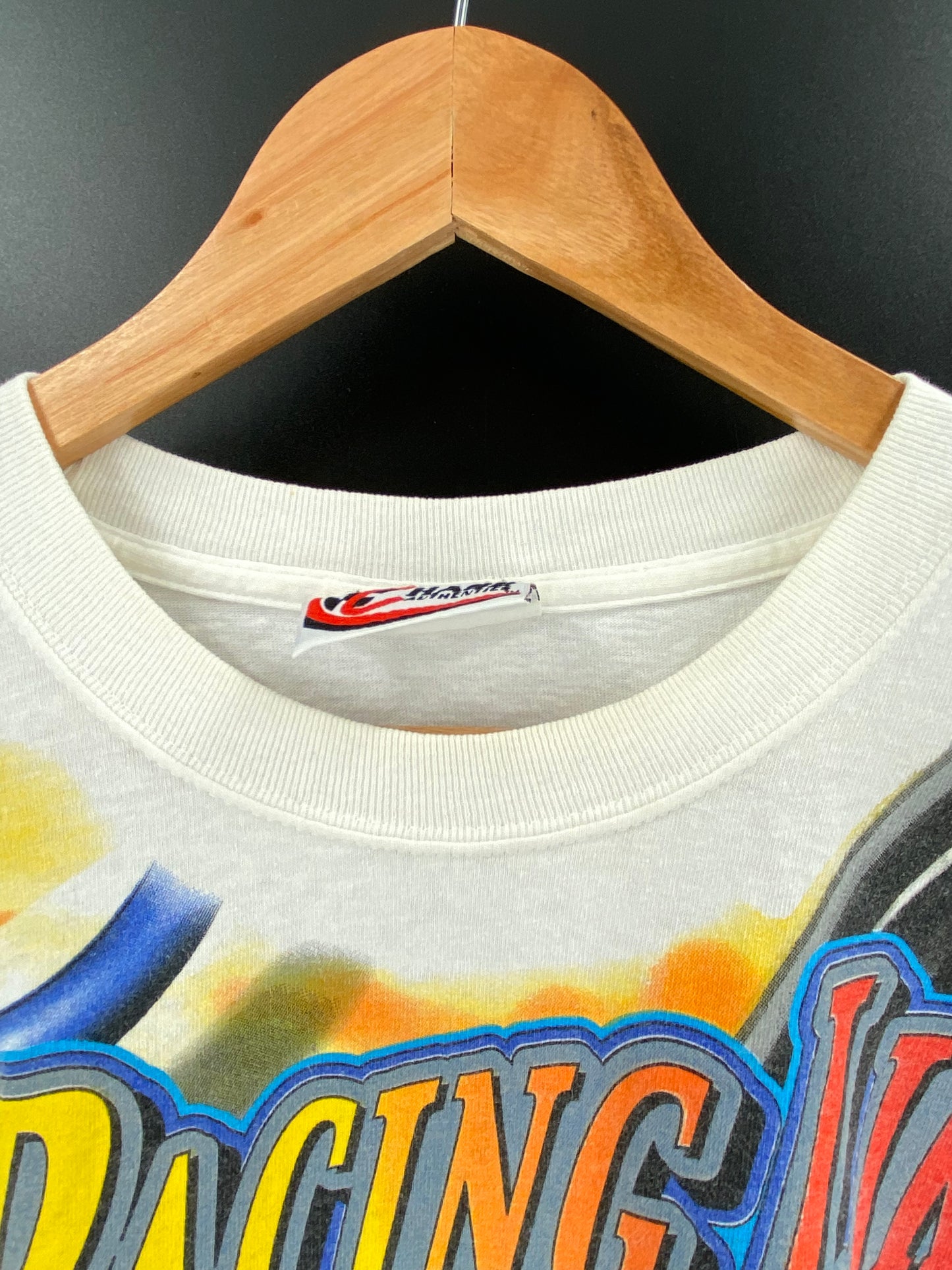 2002 NASCAR Size L Vintage Racing T-shirt / 9302