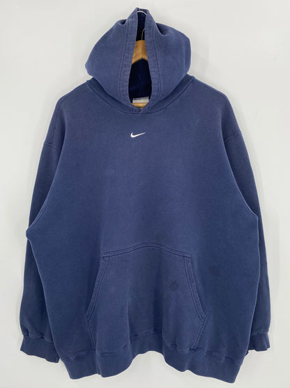 90’s NIKE CENTER SWOOSH Size XL Vintage Hoodie Sweat shirt / 9692