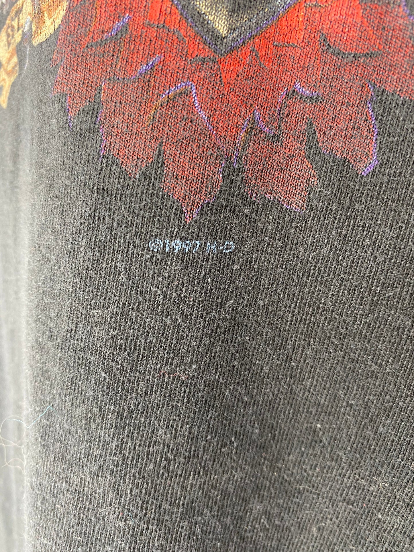 1997 HARLEY DAVIDSON Made in USA Size XL Vintage T-Shirt / k8044