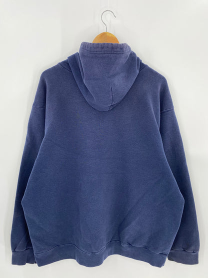 90’s NIKE Center Swoosh Size XL Vintage Hoodie Sweat-shirt / 7204