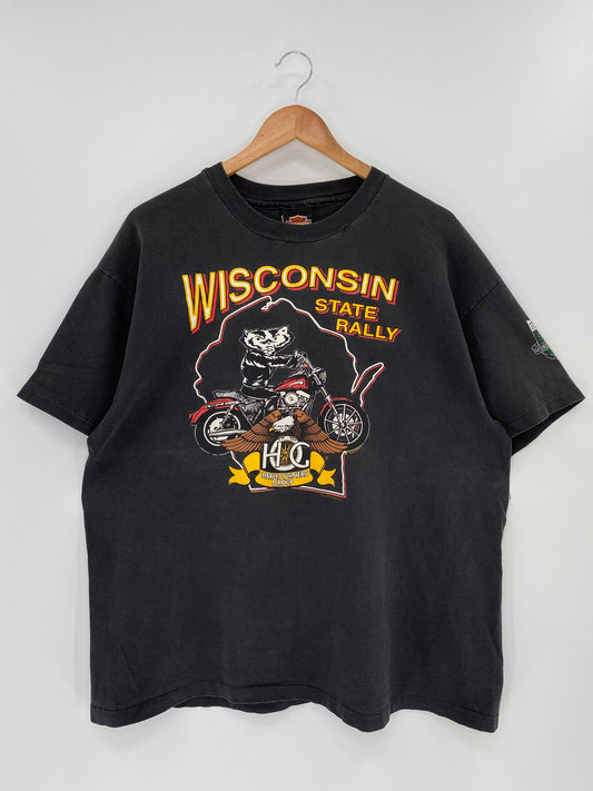 90’s HARLEY DAVIDSON Made in USA Size XL Vintage T-Shirt / A889