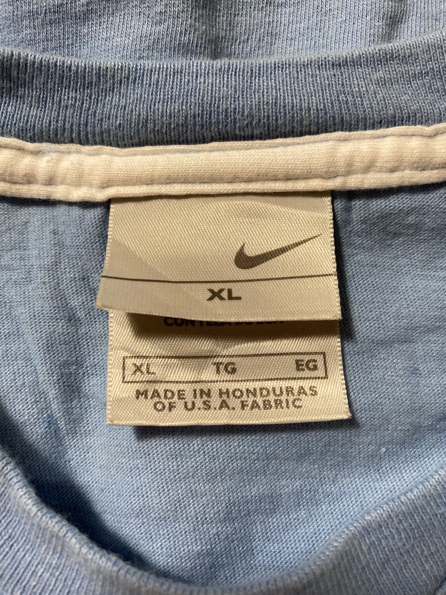 90's NIKE MINI SWOOSH  Size XL Vintage T-Shirt / k1495