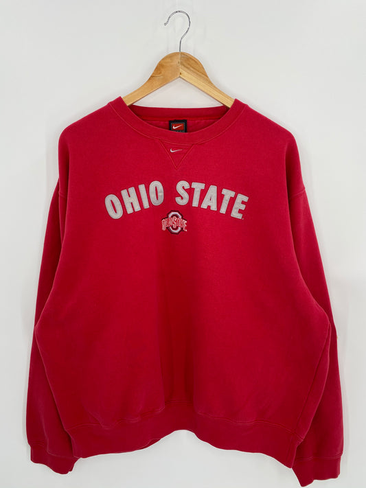 90’s NIKE OHIO STATE Size L Vintage Sweat-shirt / 6854