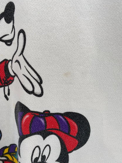 90’s DISNEY MICKEY GOOFY Made in USA Size XL Vintage Sweat-shirt / E1554S