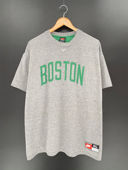 90’s NIKE BOSTON Size XL Vintage NBA T-shirt / 8516