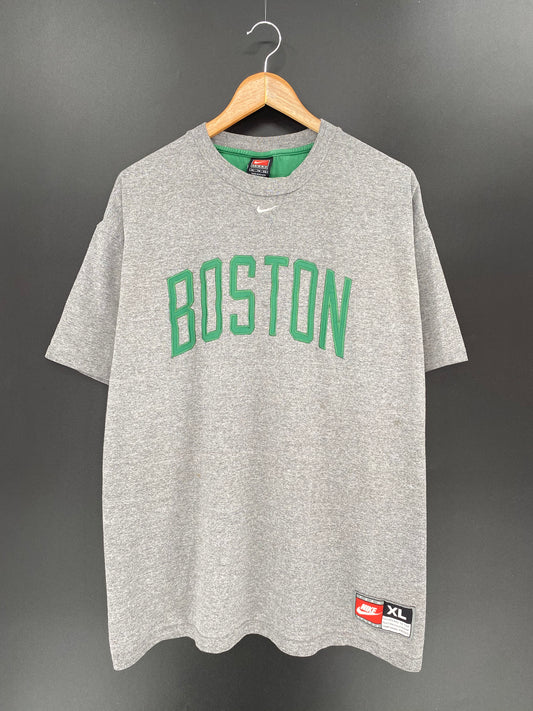 90’s NIKE BOSTON Size XL Vintage NBA T-shirt / 8516