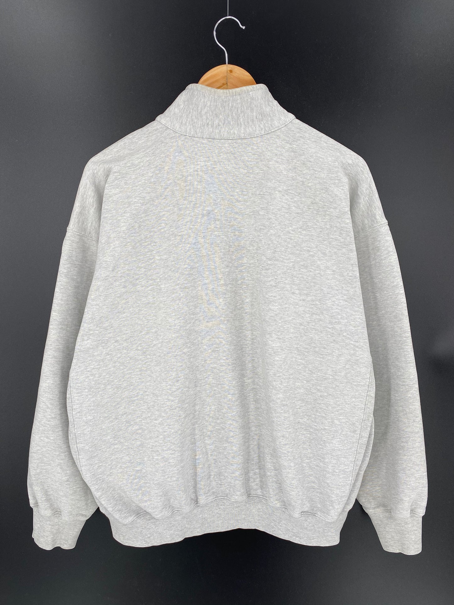 90’s NIKE Size L Vintage Half-zip Sweat-shirt / 7517