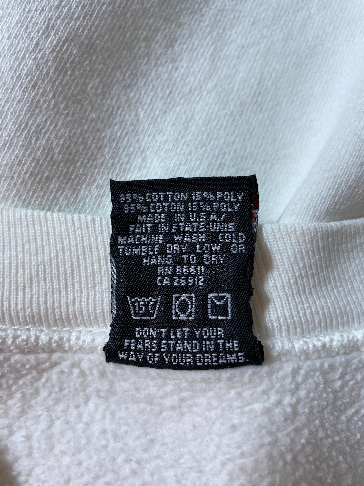 90’s NO FEAR Made in USA Size L Sweat-Shirt / A5312