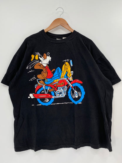 90’s DISNEY GOOFY Size Approx.XL Vintage T-Shirt / K1454