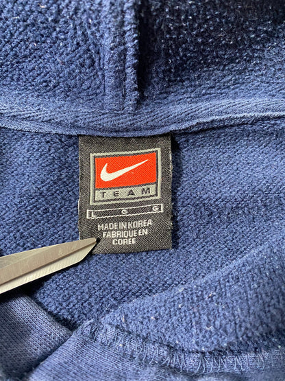 00’ NIKE VIRGINIA Size L Vintage Hoodie Sweat-Shirt / 6958