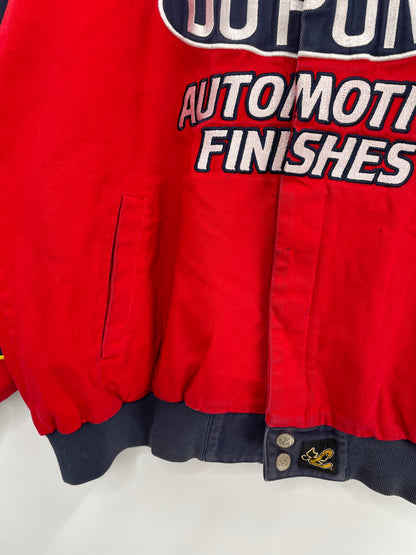 Vintage DUPONT AUTOMOTIVE FINISHES PEPSI Size XXL Racing Jacket / k439