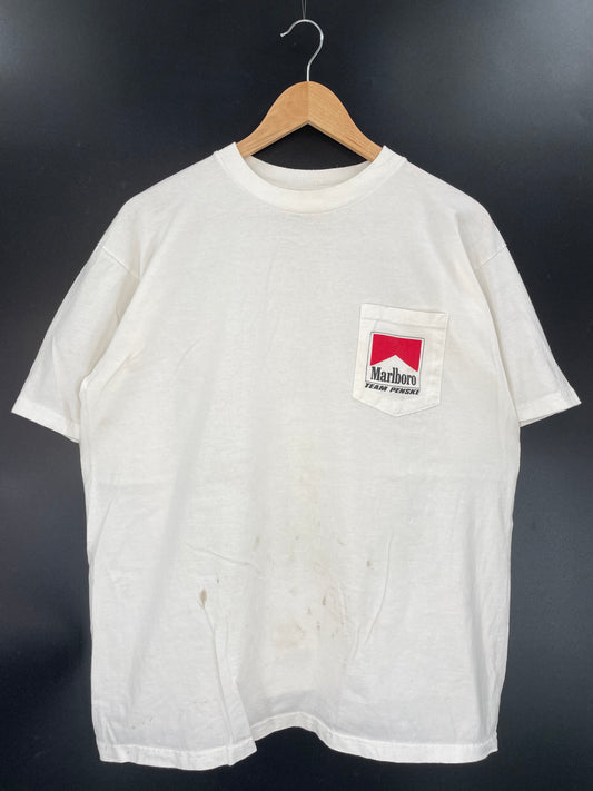 1995' MARLBORO  Made in USA Size XL Vintage T-Shirts / K2529