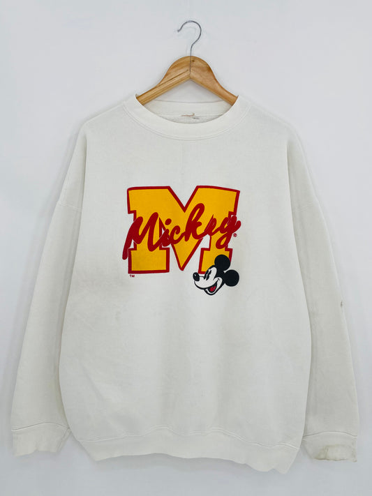90's MICKEY Size Approx. XL Vintage Sweat-Shirt   / 5820