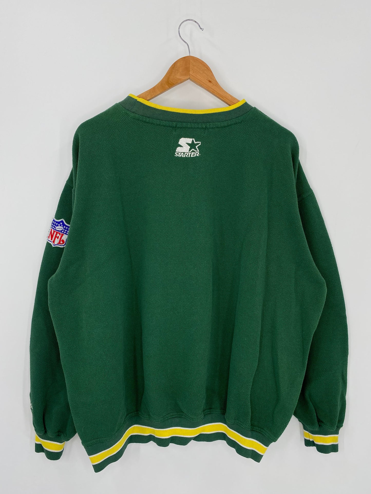 90's STARTER GREEN BAY PACKERS Size XL Vintage NFL Sweat-Shirt / A2053