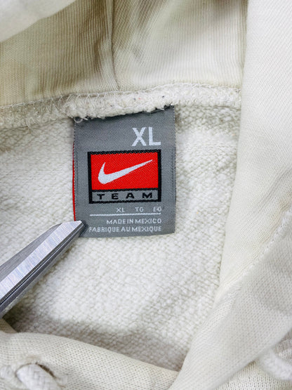 90's NIKE WEST VIRGINIA Size XL Vintage Hoodie Sweat-shirt  / 6130