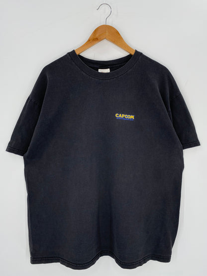 1999 CAPCOM RESIDENT EVIL Size XL Vintage T-shirt / 9394