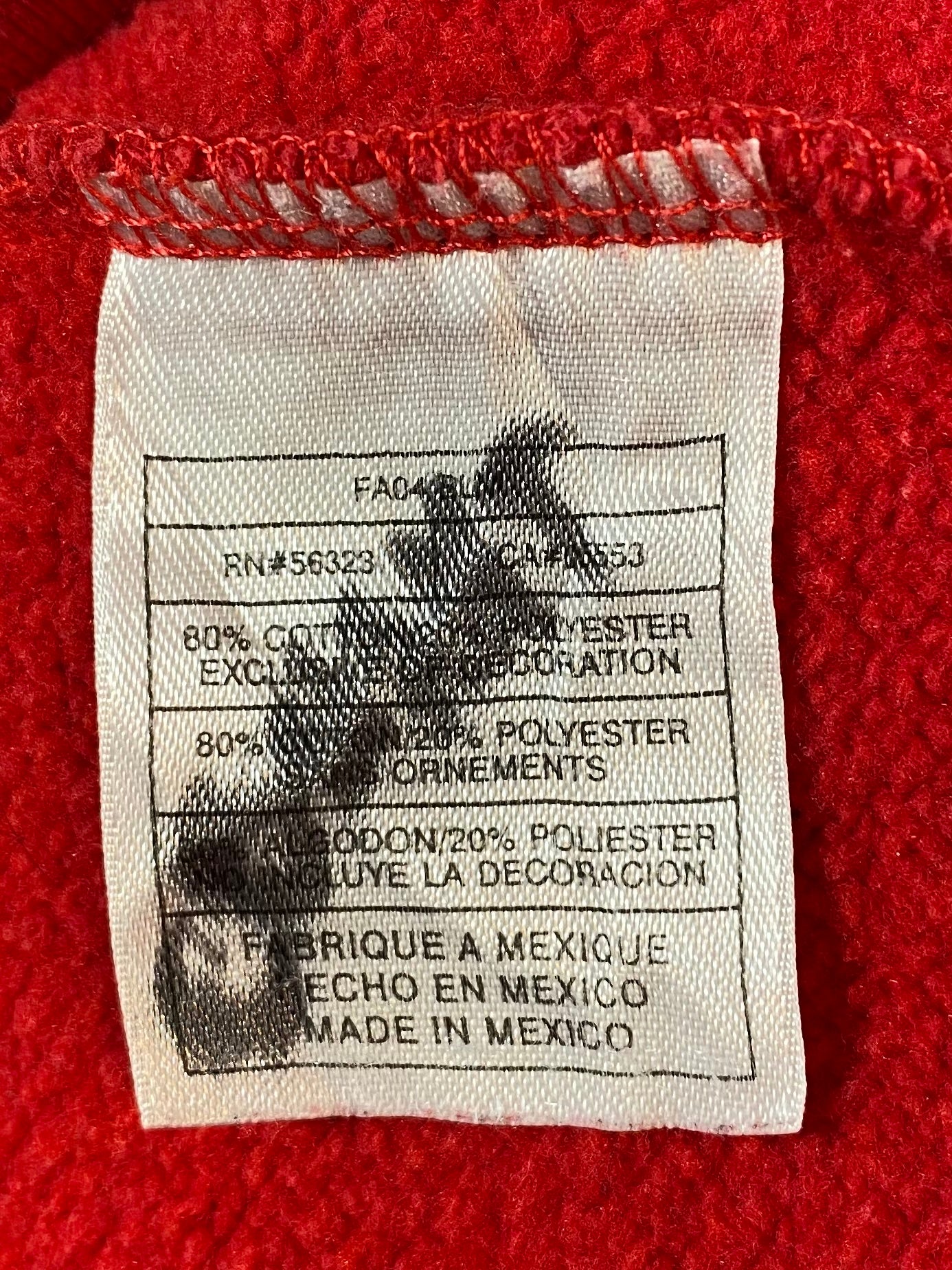 90’s NIKE OHIO STATE Size L Vintage Hoodie Sweat-shirt /8835