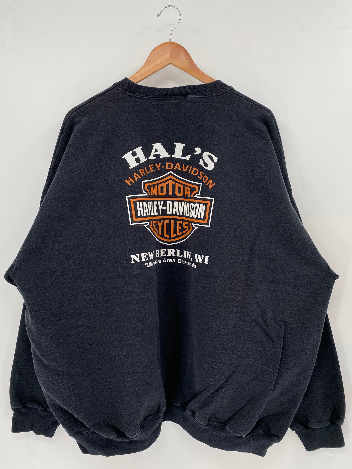 2008 HARLEY DAVIDSON Size XXL Vintage Sweat-shirt / K3529