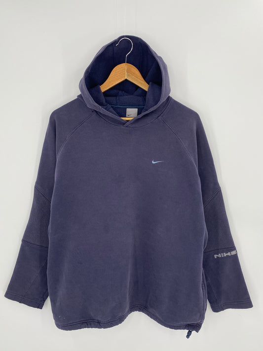 00' NIKE Mini Swoosh Size M Vintage Hoodie Sweat-shirt / 7734
