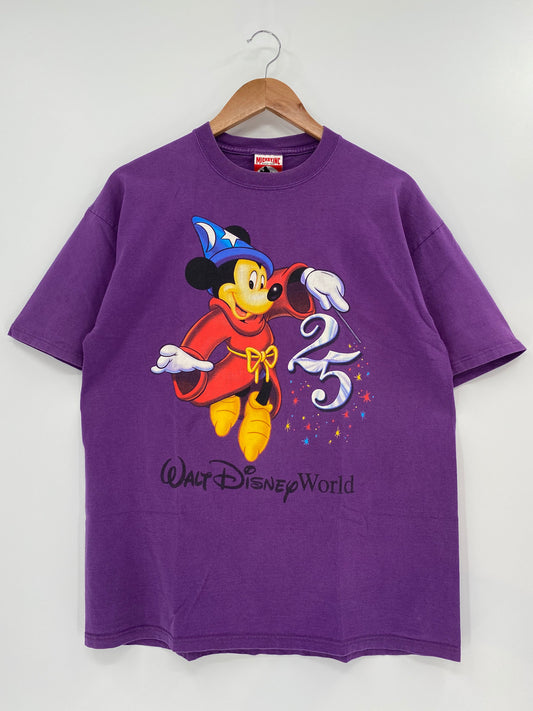 90’s DISNEY MICKEY Made in USA Size L Vintage T-Shirt / A2643