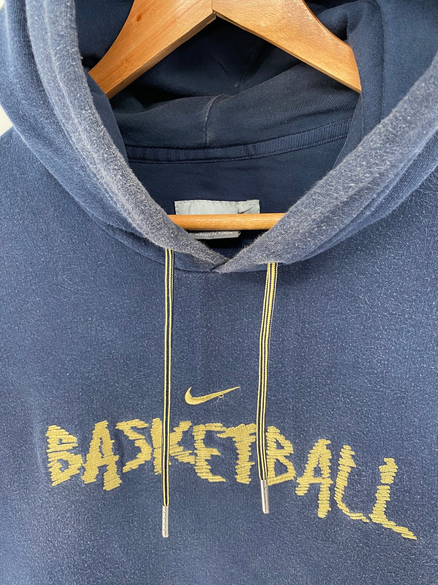00' NIKE BASKETBALL Size L Hoodie Sweat-Shirt / A6211