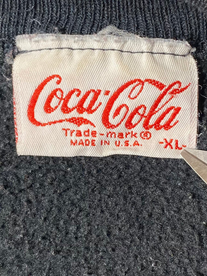80's COCA-COLA Made in USA Size XL Sweat-Shirts / 8265