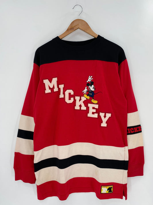 90’s DISNEY Size M Vintage Long Sleeve T- Shirt / E4729T