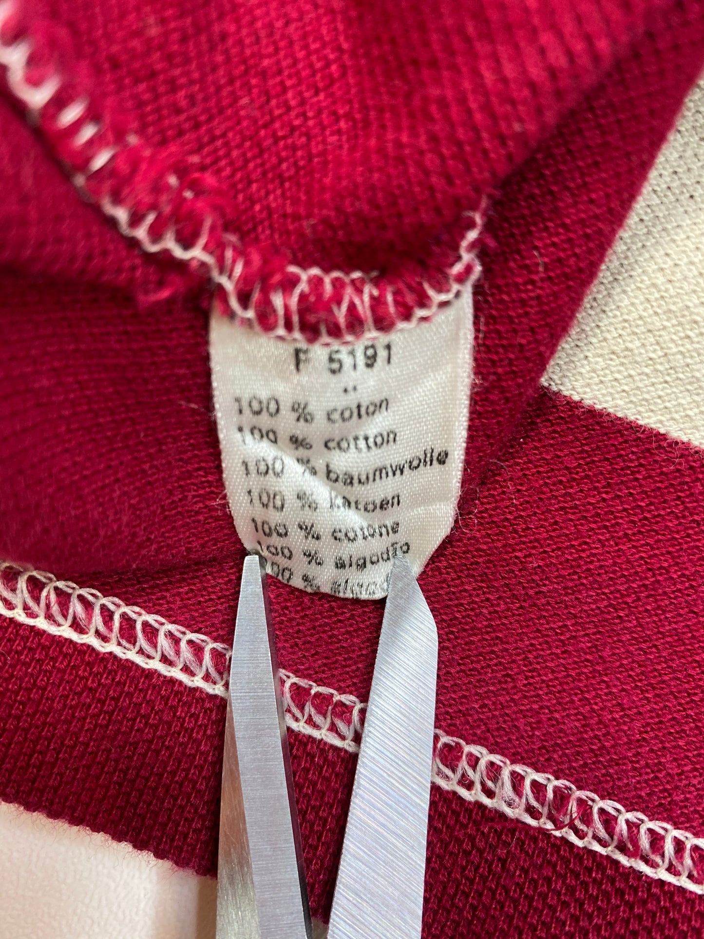 Vintage LACOSTE Size XXL Vintage Rugby-Shirt / 5267