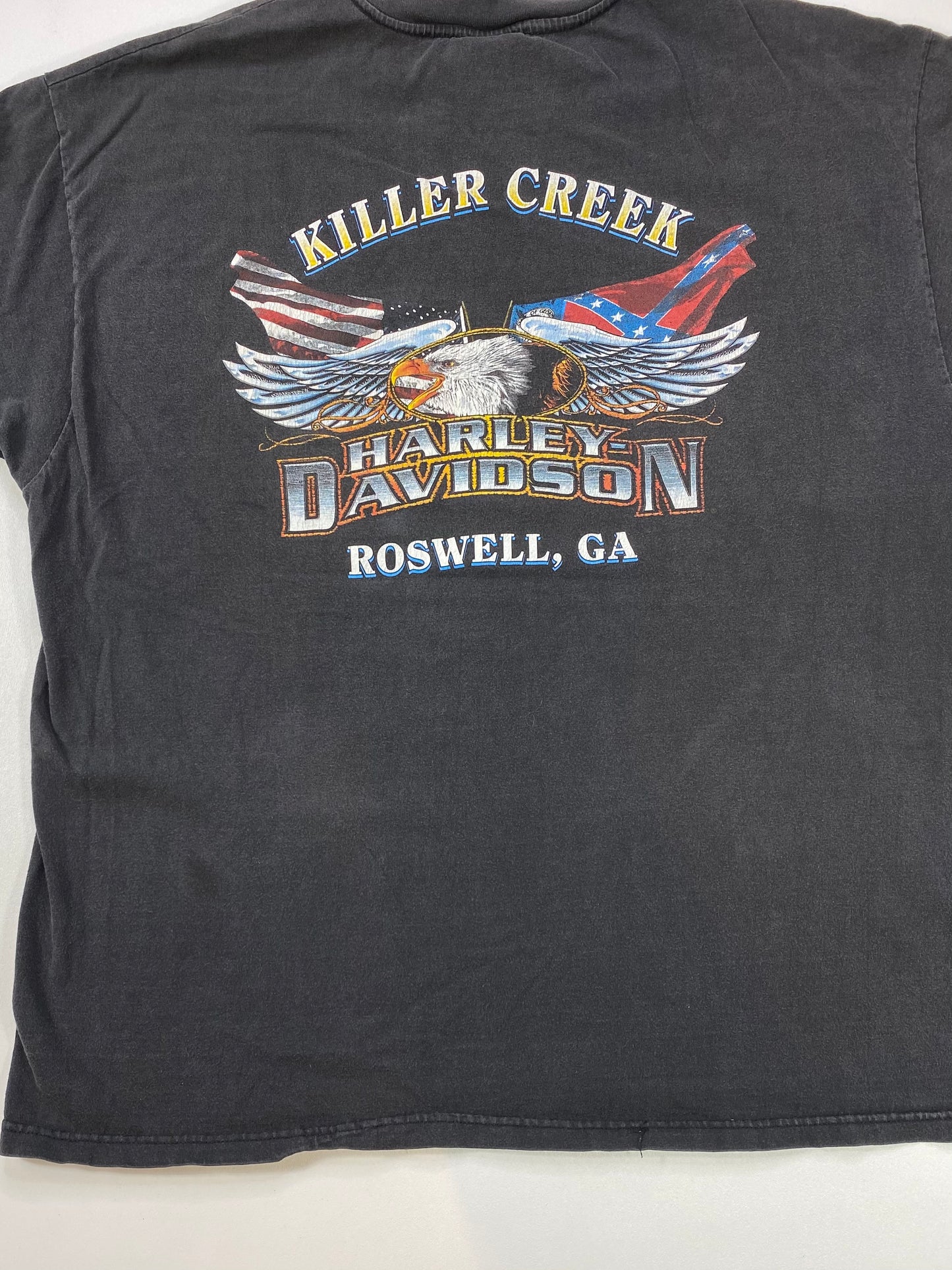 1998 HARLEY DAVIDSON Made in USA Size XXL Vintage T-Shirts / 6203
