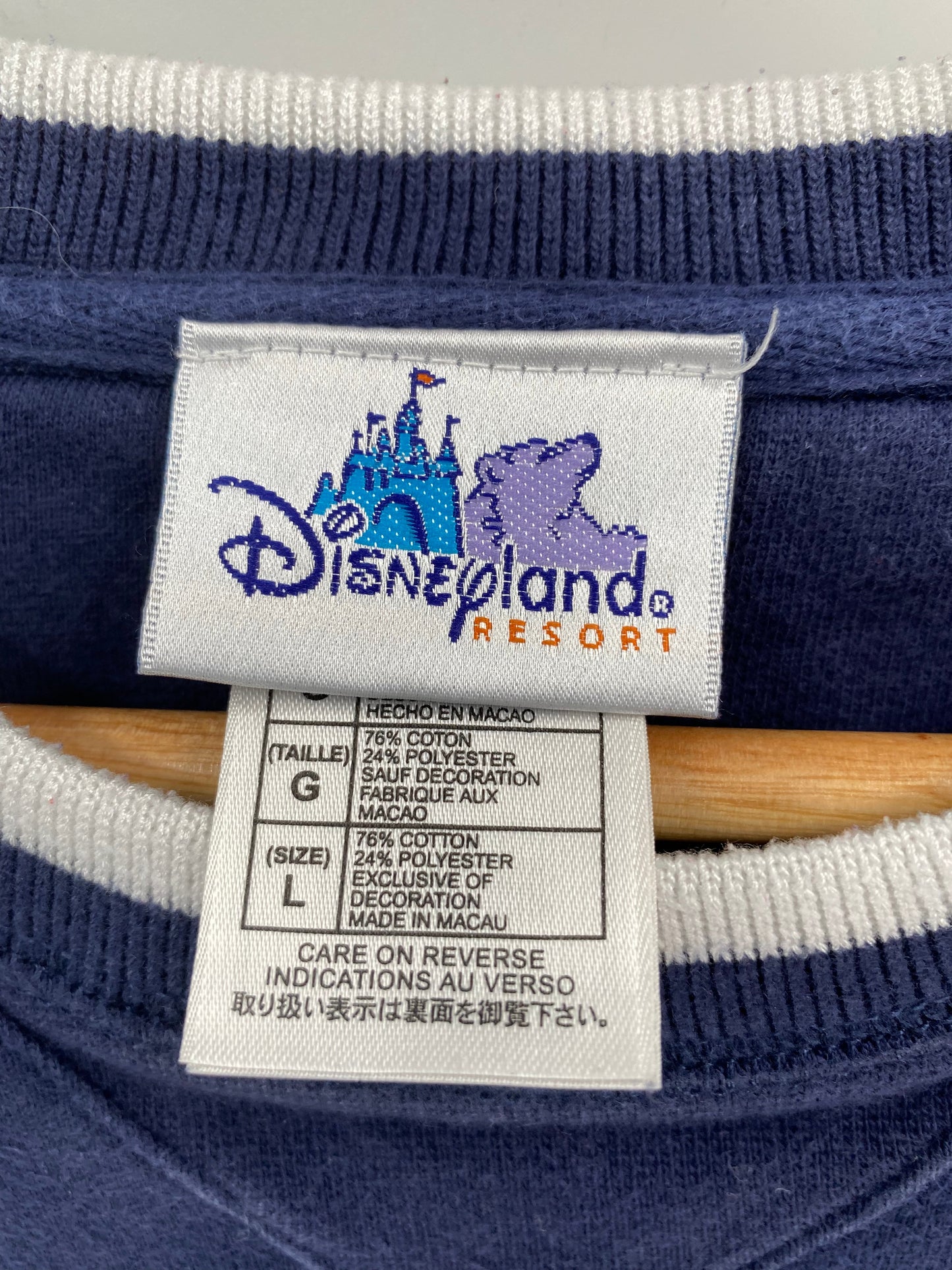00' DISNEY MICKEY Size L Vintage Sweat-shirt / E5725S