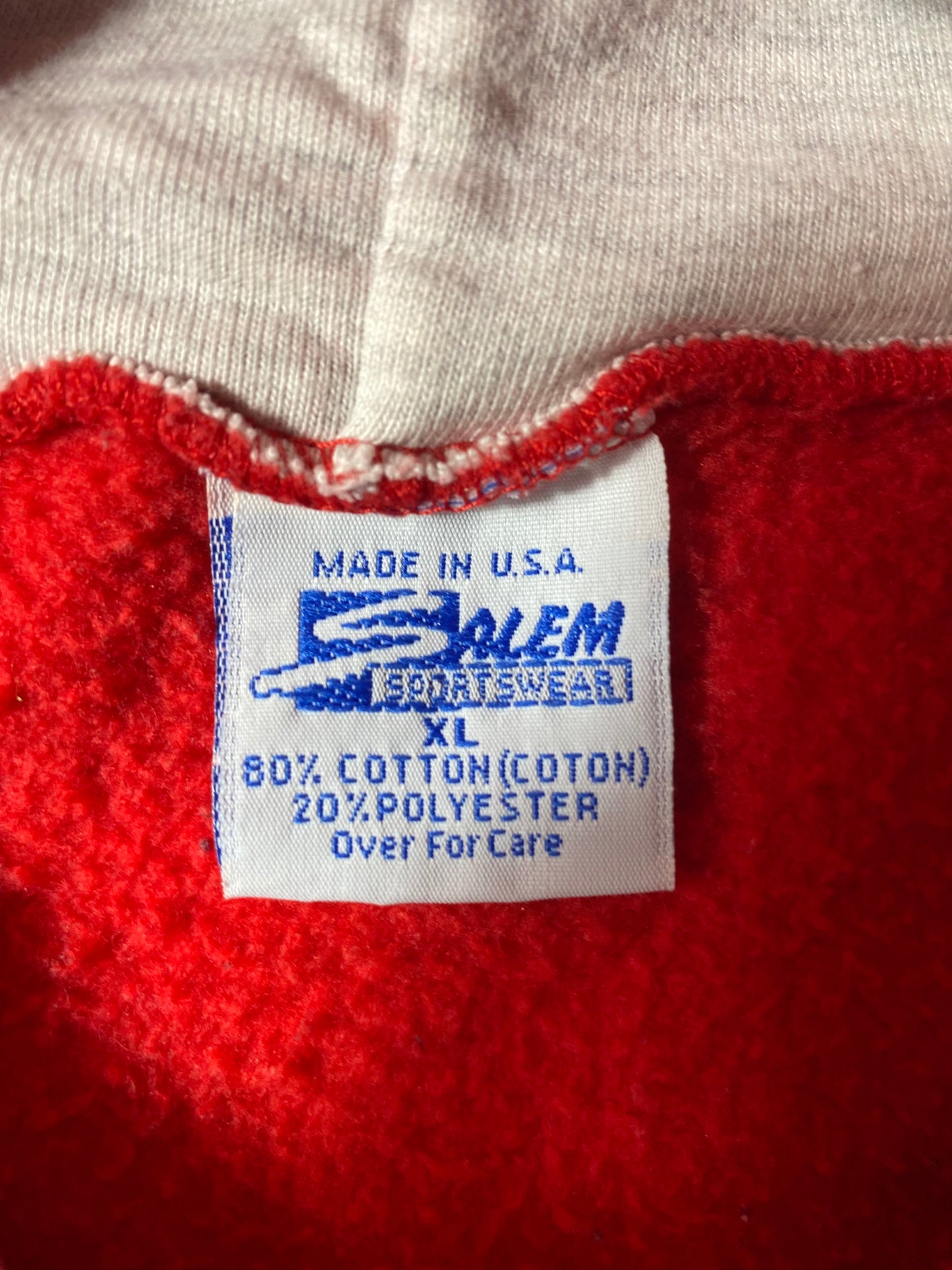 90’s CHICAGO BULLS Made in USA Size XL Vintage NBA Hoodie Sweat-Shirt / K3437