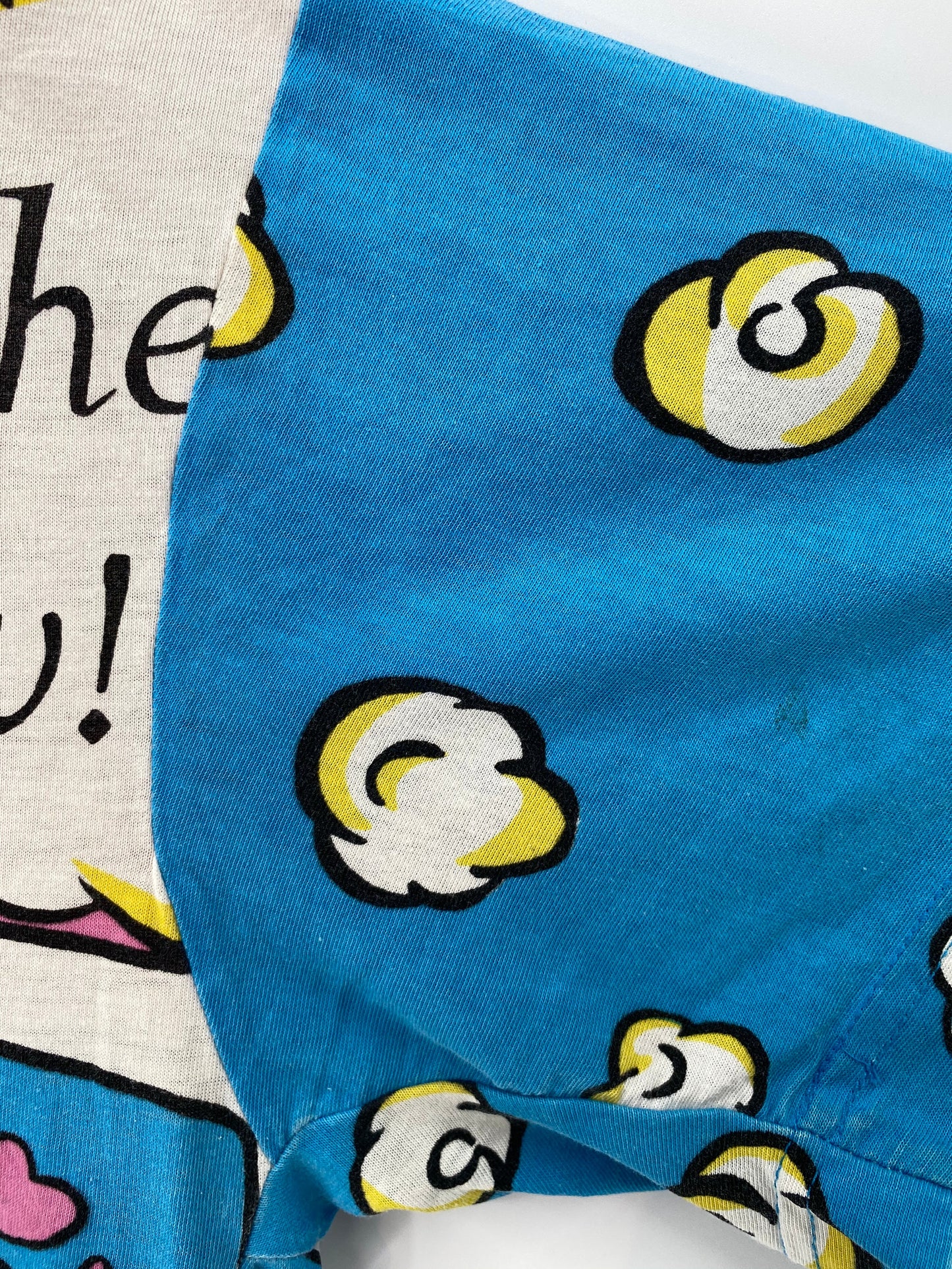 90’s  DISNEY MICKEY AND MINNIE Size No Tag (Approx. XXL) Vintage T-Shirt / K6875