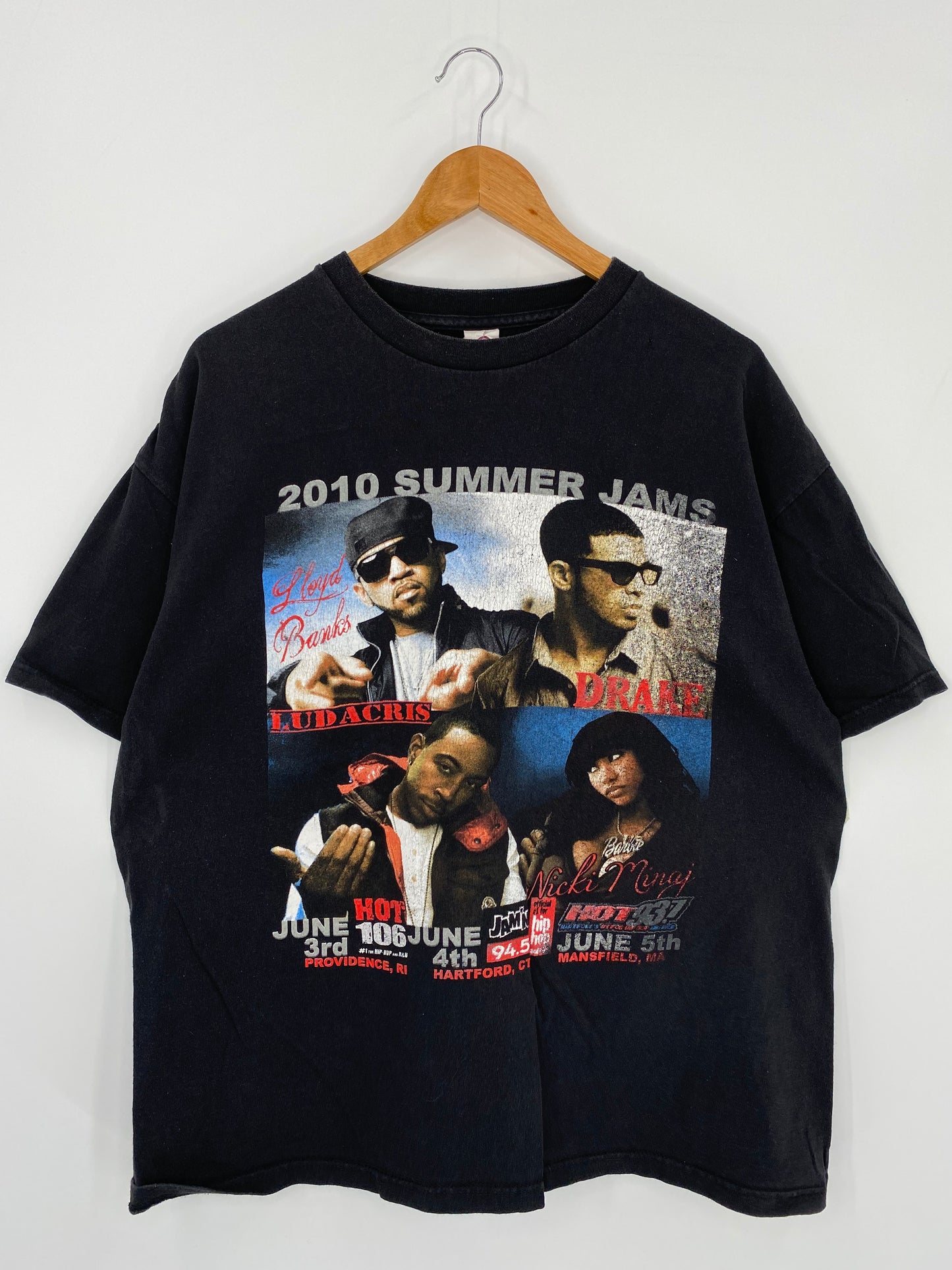 2010' SUMMER JAM Size XL Vintage T-Shirts / K1220