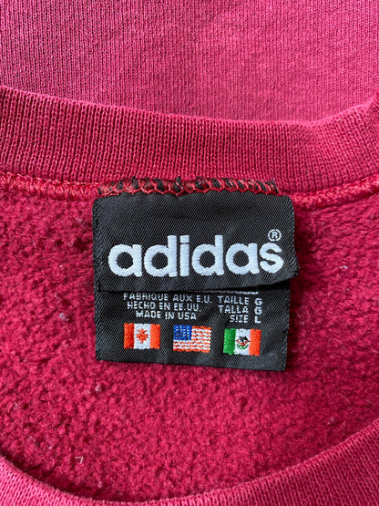 90’s ADIDAS Made in USA Size L Sweat-Shirt / A4972