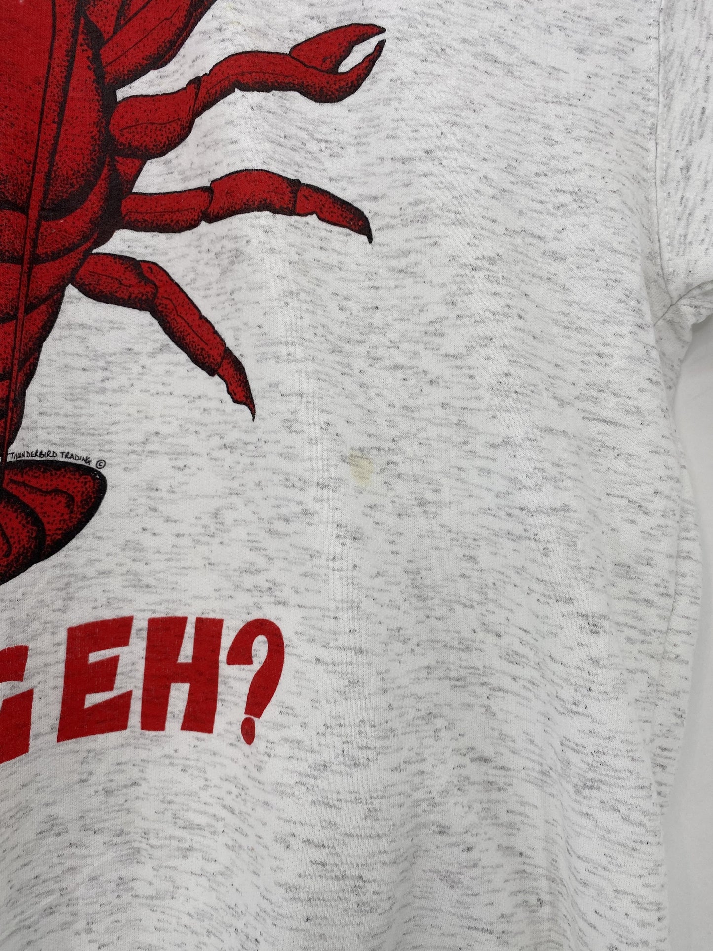 90’s LOBSTER PRINT Size One Size (Approx. XL) Vintage Sweat-shirt / K6289