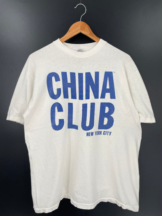 90’s CHINA CLUB Made in USA Size XL T-Shirt / K2343