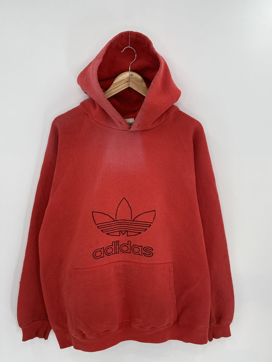 90's ADIDAS Made in USA Size XL Vintage Hoodie Sweat-shirt / A6762