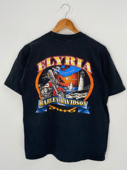 Vintage HARLEY DAVIDSON Size L T-Shirts / K3913