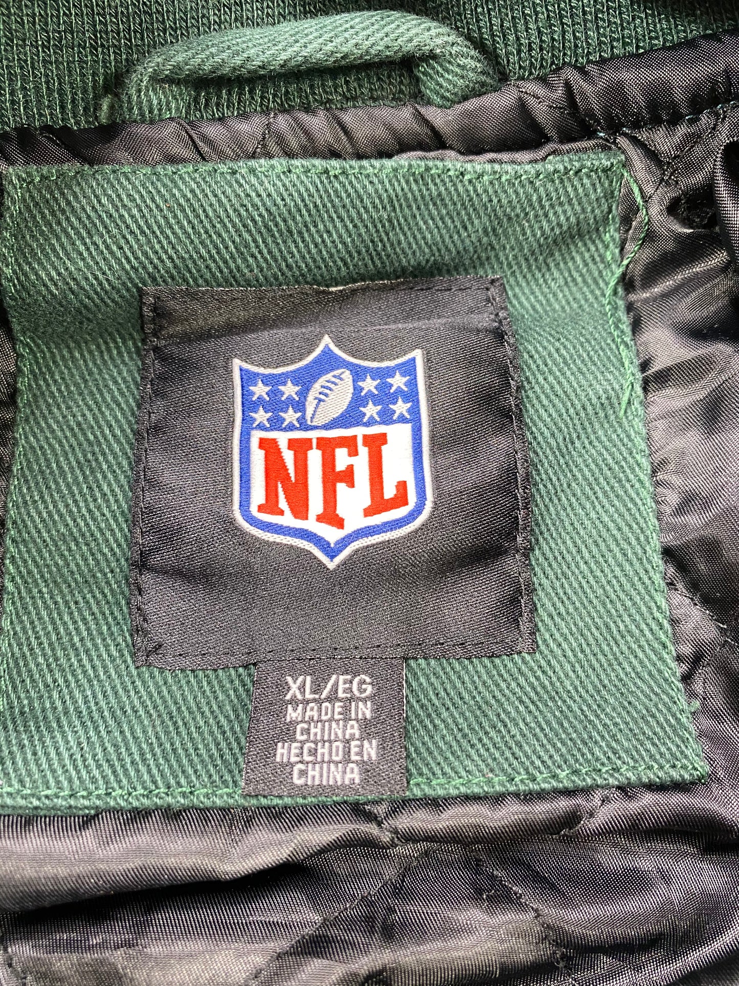NFL NEW YORK JETS Size XL Vintage NFL Jacket / 6174