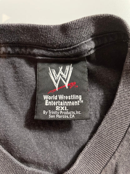 2002 STONE COLD Fuck Fear Size 2XL Vintage WWF T-SHIRT / K1852