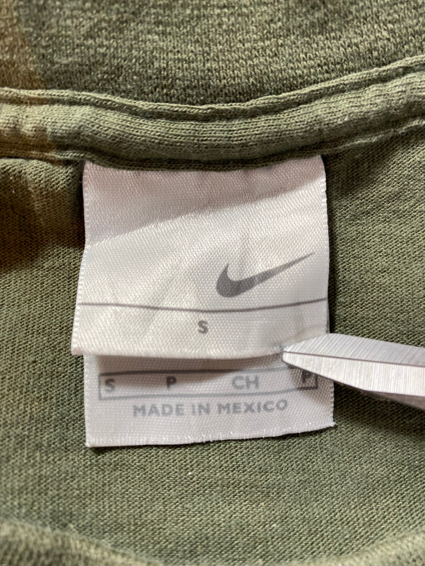 90's NIKE ATHLETICS Size S Vintage T-Shirt / k1498